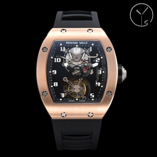 Richard Mille Men's Series Automatic Mechanical Movement Richard Mille Black Dial
