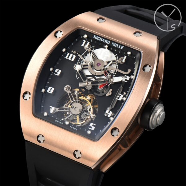 Richard Mille Men's Series Automatic Mechanical Movement Richard Mille Black Dial