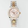 ROLEX Rolex Diamond Ring Women's Diary Series Automatic Mechanical Movement 100m Waterproof Women's Watch Swiss Watch 28mm