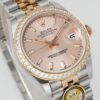 ROLEX Rolex Diamond Ring Women's Diary Series Automatic Mechanical Movement 100m Waterproof Women's Watch Swiss Watch 28mm