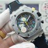 sy_no_26C987C3DEE20A6CC69306AE5FC9F779_0 AUDEMARS PIGUET Audemars Piguet Royal Oak Offshore Series Automatic Mechanical Movement 100 meter Waterproof Timing Men's Watch Swiss Watch Grey Dial Titanium Case