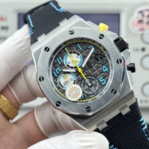 AUDEMARS PIGUET Audemars Piguet Royal Oak Offshore Series Automatic Mechanical Movement 100 meter Waterproof Timing Men's Watch Swiss Watch Grey Dial Titanium Case