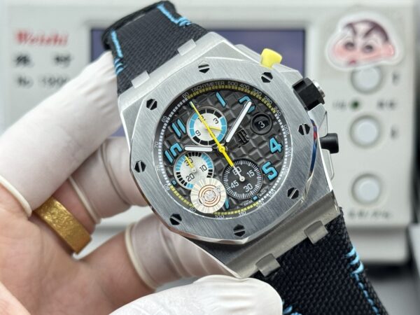 sy_no_26C987C3DEE20A6CC69306AE5FC9F779_0 AUDEMARS PIGUET Audemars Piguet Royal Oak Offshore Series Automatic Mechanical Movement 100 meter Waterproof Timing Men's Watch Swiss Watch Grey Dial Titanium Case