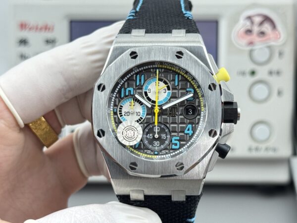 sy_no_26C987C3DEE20A6CC69306AE5FC9F779_1 AUDEMARS PIGUET Audemars Piguet Royal Oak Offshore Series Automatic Mechanical Movement 100 meter Waterproof Timing Men's Watch Swiss Watch Grey Dial Titanium Case