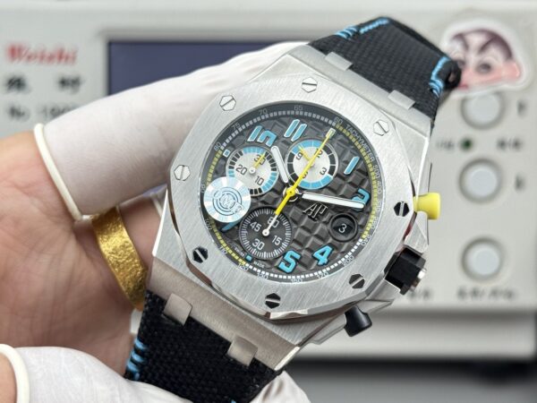 sy_no_26C987C3DEE20A6CC69306AE5FC9F779_2 AUDEMARS PIGUET Audemars Piguet Royal Oak Offshore Series Automatic Mechanical Movement 100 meter Waterproof Timing Men's Watch Swiss Watch Grey Dial Titanium Case