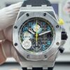 sy_no_26C987C3DEE20A6CC69306AE5FC9F779_3 AUDEMARS PIGUET Audemars Piguet Royal Oak Offshore Series Automatic Mechanical Movement 100 meter Waterproof Timing Men's Watch Swiss Watch Grey Dial Titanium Case