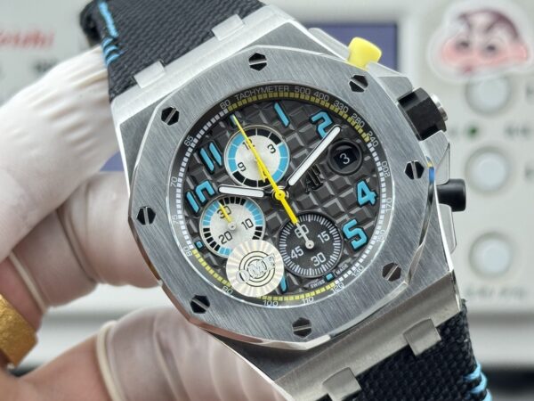 sy_no_26C987C3DEE20A6CC69306AE5FC9F779_4 AUDEMARS PIGUET Audemars Piguet Royal Oak Offshore Series Automatic Mechanical Movement 100 meter Waterproof Timing Men's Watch Swiss Watch Grey Dial Titanium Case