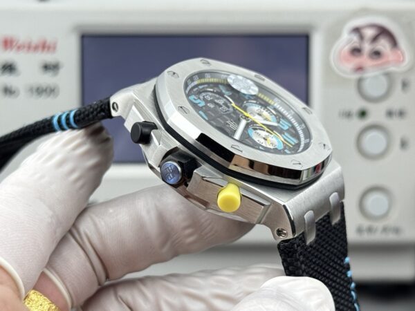 sy_no_26C987C3DEE20A6CC69306AE5FC9F779_6 AUDEMARS PIGUET Audemars Piguet Royal Oak Offshore Series Automatic Mechanical Movement 100 meter Waterproof Timing Men's Watch Swiss Watch Grey Dial Titanium Case