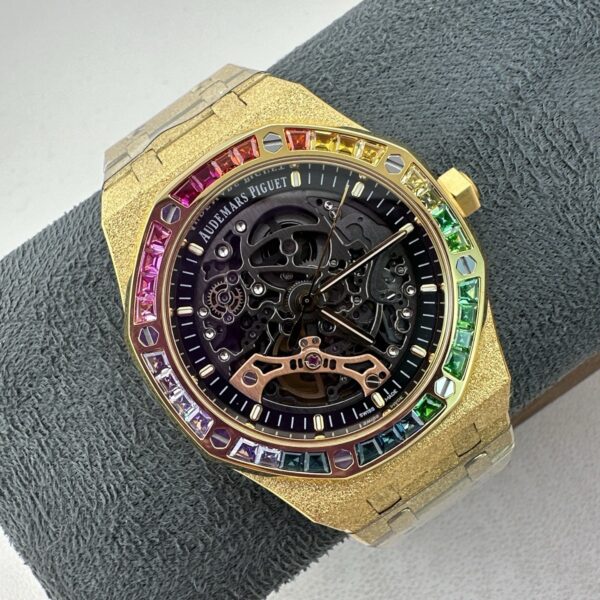 AUDEMARS PIGUET Royal Oak ROYAL OAK series automatic mechanical movement hollow dial 18k gold case