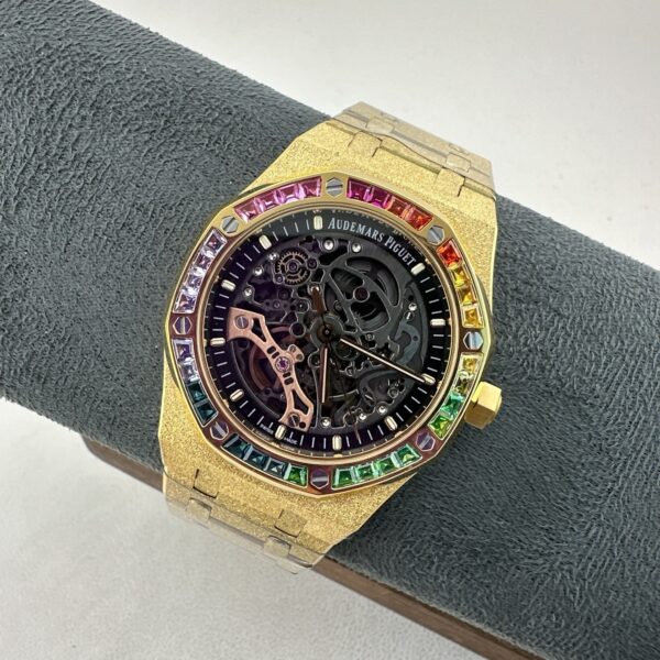 AUDEMARS PIGUET Royal Oak ROYAL OAK series automatic mechanical movement hollow dial 18k gold case