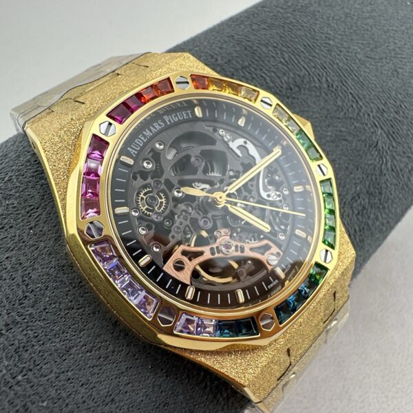 AUDEMARS PIGUET Royal Oak ROYAL OAK series automatic mechanical movement hollow dial 18k gold case