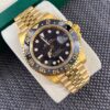 sy_no_274BC39E04F7E9ECAC376E1D00093B0E_0 ROLEX Rolex Greenwich II automatic mechanical movement date display black dial