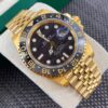 sy_no_274BC39E04F7E9ECAC376E1D00093B0E_4 ROLEX Rolex Greenwich II automatic mechanical movement date display black dial