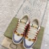 sy_no_27A03262C027658E1193E2784E402C6F_3 Gucci MAC8 Glitter & Crystal Low-Top Sneaker with Web Stripe