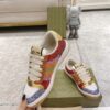 sy_no_27A03262C027658E1193E2784E402C6F_4 Gucci MAC8 Glitter & Crystal Low-Top Sneaker with Web Stripe