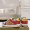 sy_no_27A03262C027658E1193E2784E402C6F_5 Gucci MAC8 Glitter & Crystal Low-Top Sneaker with Web Stripe
