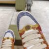 sy_no_27A03262C027658E1193E2784E402C6F_6 Gucci MAC8 Glitter & Crystal Low-Top Sneaker with Web Stripe