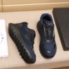 sy_no_27F4AE774F65BB26A23AE6FCA0A14517_2 Prada Navy Mesh Black Trim Triangle Trainer