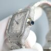 Cartier Shandushi series automatic mechanical movement Roman scale men's watch Swiss watch blue dial stainless steel strap