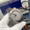 Omega Seamaster Series Marine Universe Automatic Mechanical Movement Waterproof Men's Automatic Mechanical Watch Grey Dial Titanium Case Rubber Strap