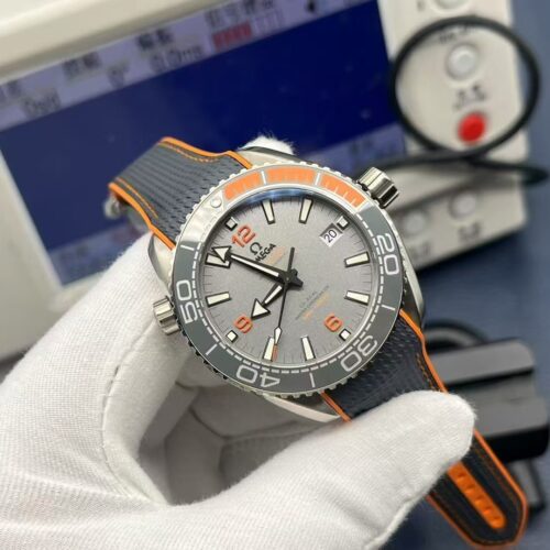 sy_no_283362B8A5145700C713AAFD3A0B7BE5_0 Omega Seamaster Series Marine Universe Automatic Mechanical Movement Waterproof Men's Automatic Mechanical Watch Grey Dial Titanium Case Rubber Strap