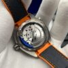 Omega Seamaster Series Marine Universe Automatic Mechanical Movement Waterproof Men's Automatic Mechanical Watch Grey Dial Titanium Case Rubber Strap