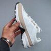 sy_no_2842FA0017B6E4AFBFDE1F9242B8EA3A_1 Chanel White-Beige Mixed-Material Low-Top Sneaker with Suede and CC Logo