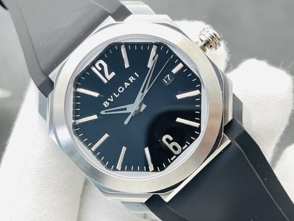 sy_no_289D660C3ABF9F155B1A70D64D6E6BB9_3 BVLGARI automatic mechanical movement crocodile leather strap 41 * 41 * 11mm
