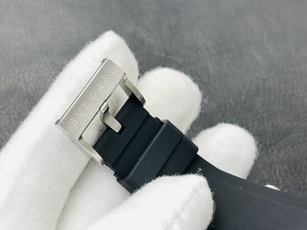 sy_no_289D660C3ABF9F155B1A70D64D6E6BB9_6 BVLGARI automatic mechanical movement crocodile leather strap 41 * 41 * 11mm