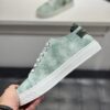 sy_no_296018801B8FCDD472B5D2EC89A7E411_5 Philipp Plein Mint Green Crystal Hexagon-Logo Low-Top Sneaker