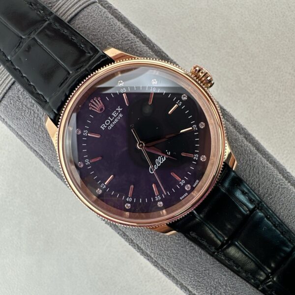 sy_no_2A3FC088FEEACD7D41B1B3392F455200_2 ROLEX Rolex Cellini series automatic mechanical movement 50 meter waterproof men's watch Swiss watch 39mm black dial
