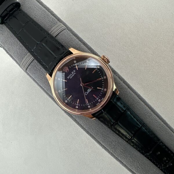 sy_no_2A3FC088FEEACD7D41B1B3392F455200_3 ROLEX Rolex Cellini series automatic mechanical movement 50 meter waterproof men's watch Swiss watch 39mm black dial