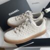 sy_no_2A9E31A44CC341CA626C5368612FB904_3 Chanel Beige Quilted Suede Low-Top Sneaker Beige-Quilted-Sneaker