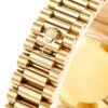 sy_no_2AC31B0F89AD43F7CEFE2578A6E84CF9_7 ROLEX Rolex with diamond studded K-gold calendar type automatic mechanical movement date display gold dial