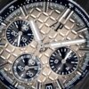 AUDEMARS PIGUET Audemars Piguet Royal Oak Offshore Series Automatic Mechanical Movement 100m Waterproof Unisex Swiss Watch Grey Dial Stainless Steel Case Rubber Strap