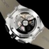 AUDEMARS PIGUET Audemars Piguet Royal Oak Offshore Series Automatic Mechanical Movement 100m Waterproof Unisex Swiss Watch Grey Dial Stainless Steel Case Rubber Strap