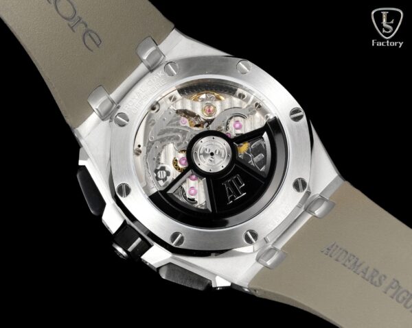 AUDEMARS PIGUET Audemars Piguet Royal Oak Offshore Series Automatic Mechanical Movement 100m Waterproof Unisex Swiss Watch Grey Dial Stainless Steel Case Rubber Strap