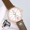 sy_no_3158DC9562528431F6190A4AD5101F20_1 IWC Botao Fino series automatic mechanical movement 50 meter waterproof unisex Swiss watch 34mm silver dial