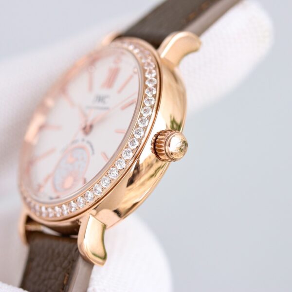 sy_no_3158DC9562528431F6190A4AD5101F20_4 - 副本 IWC Botao Fino series automatic mechanical movement 50 meter waterproof unisex Swiss watch 34mm silver dial