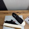 sy_no_31FCB25924299A46F3BDD2156E60204B_7 Prada Black Canvas Slip-On Platform Sneaker