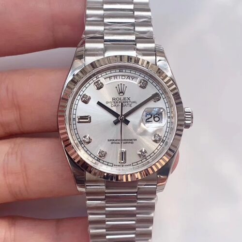 ROLEX Rolex Dog Tooth Ring Weekly Calendar Automatic Mechanical Movement Date Display Men's Watch Swiss Watch