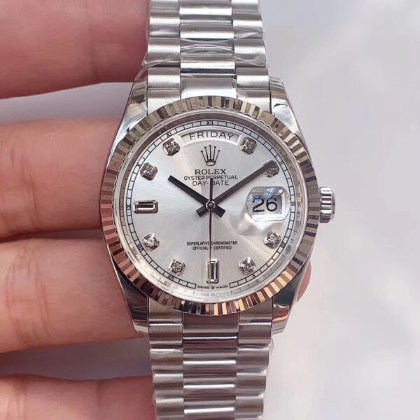 ROLEX Rolex Dog Tooth Ring Weekly Calendar Automatic Mechanical Movement Date Display Men's Watch Swiss Watch