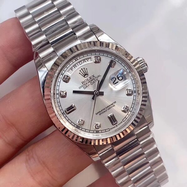 ROLEX Rolex Dog Tooth Ring Weekly Calendar Automatic Mechanical Movement Date Display Men's Watch Swiss Watch