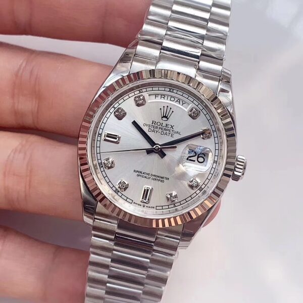 ROLEX Rolex Dog Tooth Ring Weekly Calendar Automatic Mechanical Movement Date Display Men's Watch Swiss Watch