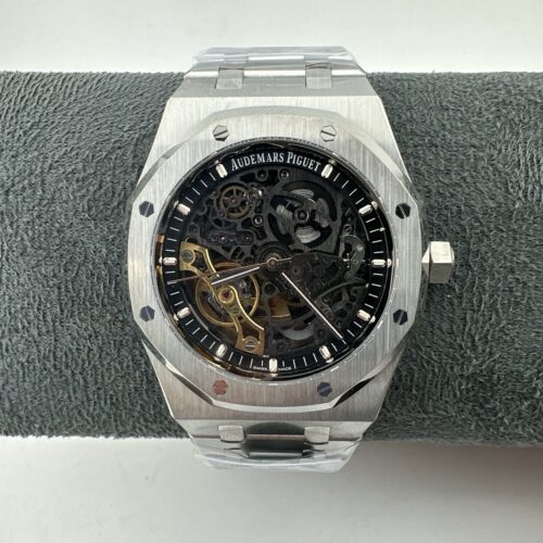 sy_no_32CD8C944FA2B29F1FF830A33BE82F43_0 AUDEMARS PIGUET Royal Oak ROYAL OAK Series Automatic Mechanical Movement Grey Dial Stainless Steel Strap
