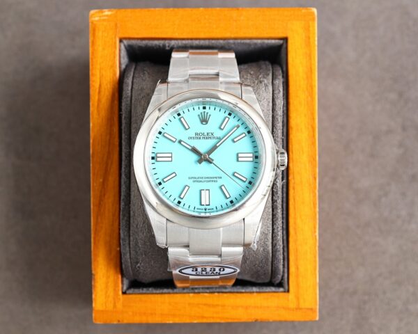 sy_no_332DE283EE053FC45FD85412E223A724_3 ROLEX Rolex Smooth Circle Oyster Perpetual Automatic Mechanical Movement Silver Dial