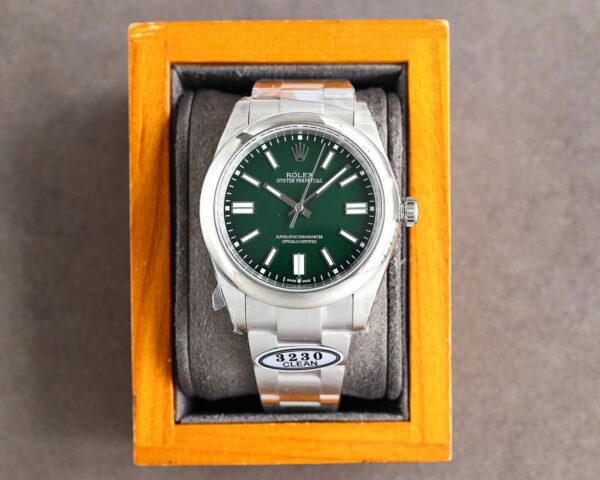 sy_no_332DE283EE053FC45FD85412E223A724_4 ROLEX Rolex Smooth Circle Oyster Perpetual Automatic Mechanical Movement Silver Dial