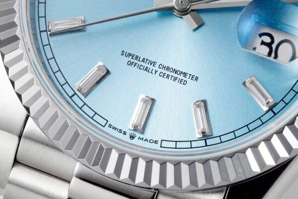 sy_no_3481D41CF1AB91335CD39360B8BABDB9_4 Rolex Dog Tooth Ring Weekly Calendar Automatic Mechanical Movement 100m Waterproof Men's Watch Swiss Watch