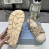 sy_no_34BB57D15ECDB44175777DE6B4C56C4F_7 Prada Beige Ruched Cross-Strap Platform Sandal