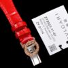 BVLGARI DIVAS'DREAM series watches with quartz movement and crocodile leather strap 33mm